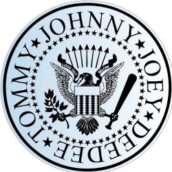 MIROIR ROND 60CM : JOHNNY JOEY DEEDEE TOMMY