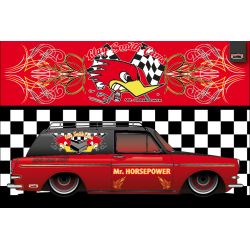 POSTER PAPIER GRAND FORMAT : 91,5X61cm VW DRAG CLAY SMITH MR HORSEPOWER