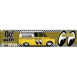 BACHE DECO : 180X40 CM : VW FRIDOLIN Got With MOONEYES
