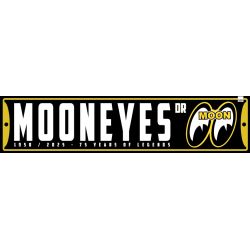BACHE DECO : 180X40 CM : MOON STREET SIGN