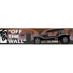 BACHE DECO : 180X40 CM : VANS BUGGY