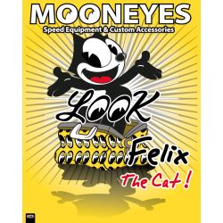 BACHE DECO : 100X80 CM : FELIX MAGIK BAG X MOONEYES