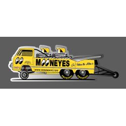 AUTOCOLLANT AUTO : VW DRAGBUS X 6WHEELS PICK UP MOONEYES