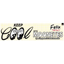 BACHE DECO : 180X40 CM : VW MOONEYES KEEP COOL FELIX