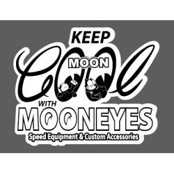 AUTOCOLLANT AUTO : MOONEYES FELIX BLACK KEEP CQQL