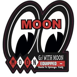AUTOCOLLANT : MOON EQUIPPED FIFTIES MOONEYES