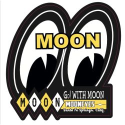 AUTOCOLLANT : MOON FIFTIES MOONEYES