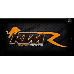 ENSEIGNE LUMINEUSE : 100X50CM KTM R