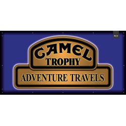 ENSEIGNE LUMINEUSE : RECTANGLE 100X50CM LED - CAMEL TROPHY