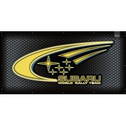 ENSEIGNE LUMINEUSE : RECTANGLE 100X50CM LED - SUBARU WRX STI GRIS