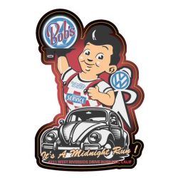 AUTOCOLLANT BIG BOY : BIG BOY CAR VW COX ROUGE