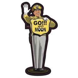 AUTOCOLLANT AUTO : VINTAGE POLICEMAN MOONEYES