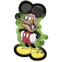 AUTOCOLLANT AUTO : RAT FINK VS MICKEY TAN