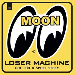 BACHE DECO : 50x50 CM : MOONEYES LM JAUNE
