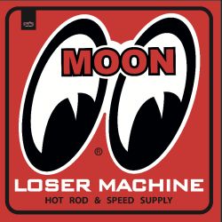 BACHE DECO : 50x50 CM : MOONEYES LM RED