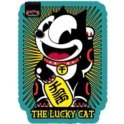 AUTOCOLLANT BIG BOY : THE LUCKY CAT FELIX 2