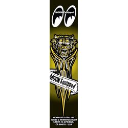 BACHE DECO : 180X40 CM : MOON EQUIPPED PINSTRIP LION YEL