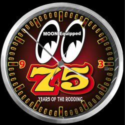 PENDULE CUSTOM : MOONEYES 75 Years
