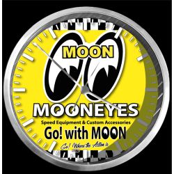 PENDULE CUSTOM : MOONEYES CHECKER