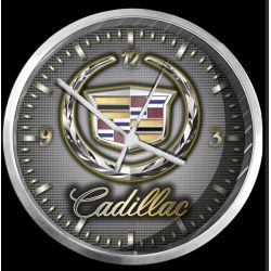 PENDULE : LOGO CADILLAC "ALU"