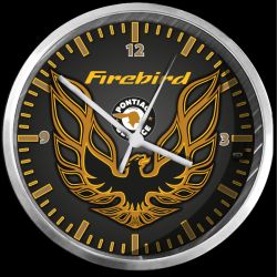 PENDULE : LOGO PONTIAC FIREBIRD