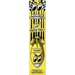 BACHE DECO : 180X40 CM : MOONEYES GO! BOMB Hauteur