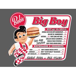 AUTOCOLLANT BIG BOY : GREAT FOOD